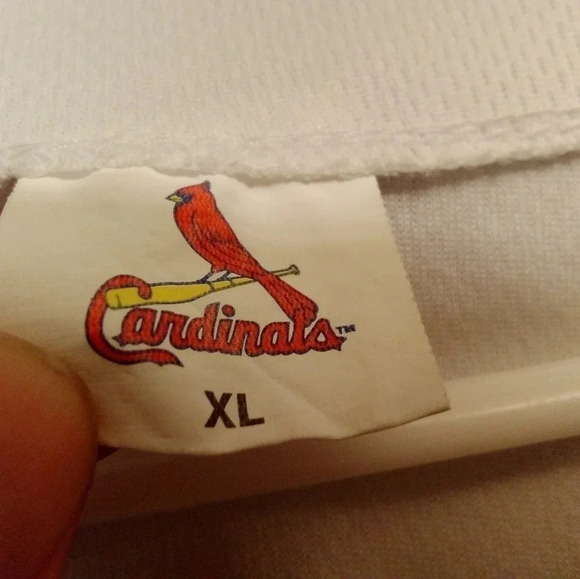 Paul Goldschmidt St Louis Cardinals Jersey SGA White Short Sleeve Men XL - Picture 5 of 8
